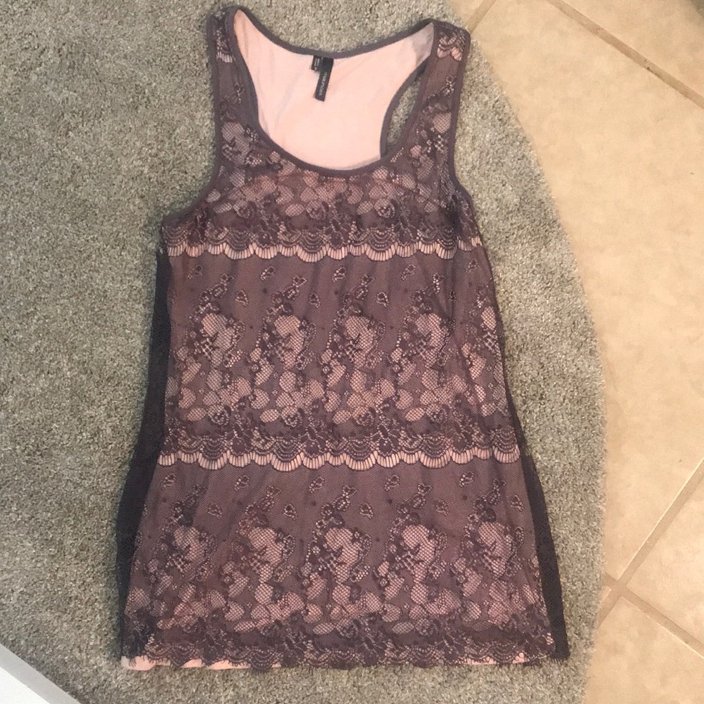Lace tank